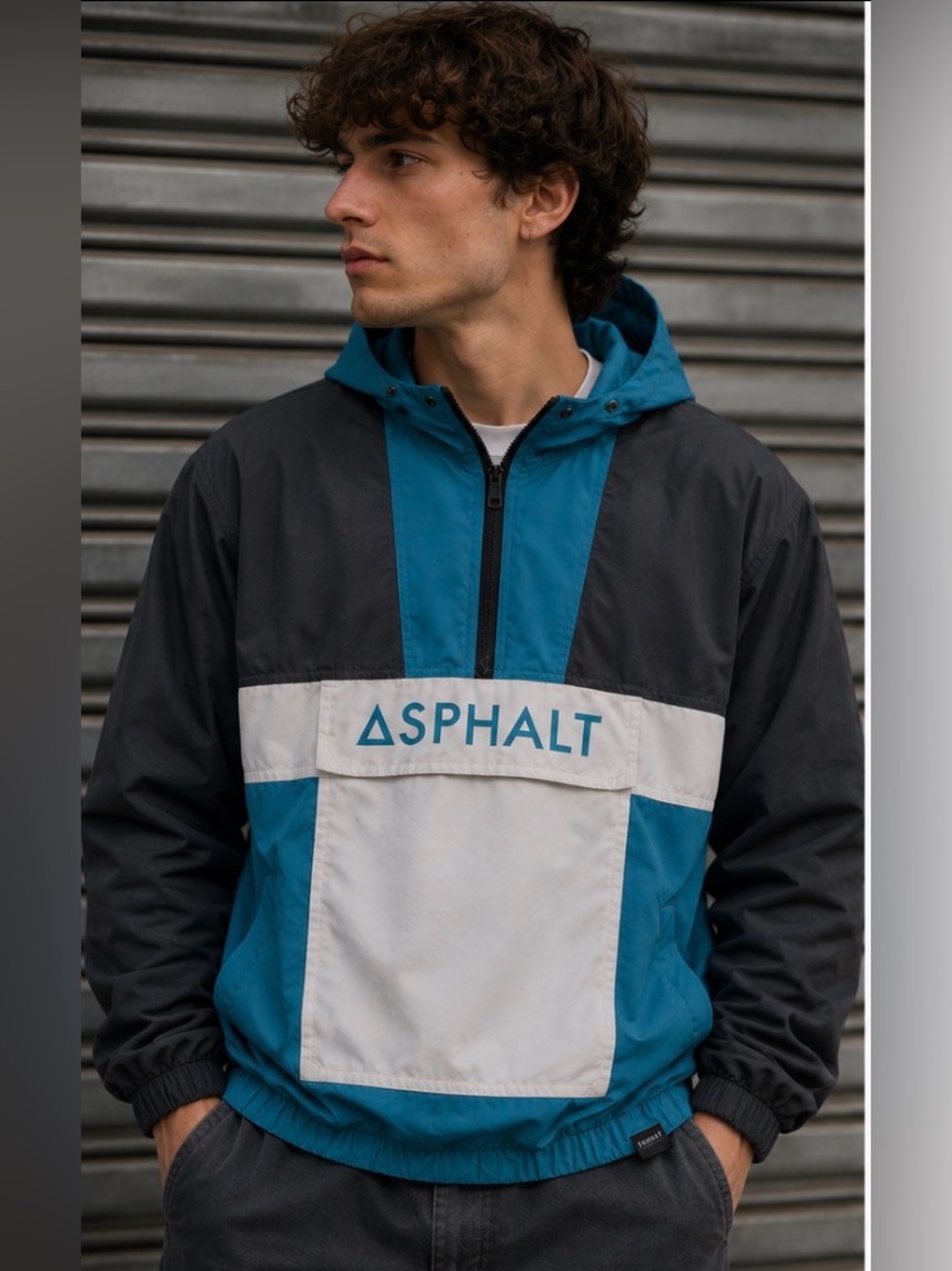asphalt windbreaker